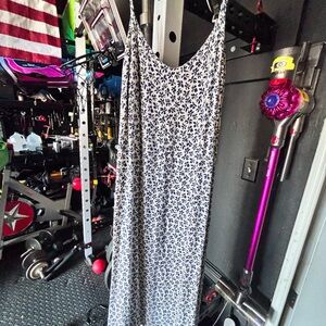 Reformation Blue and White Floral Dress